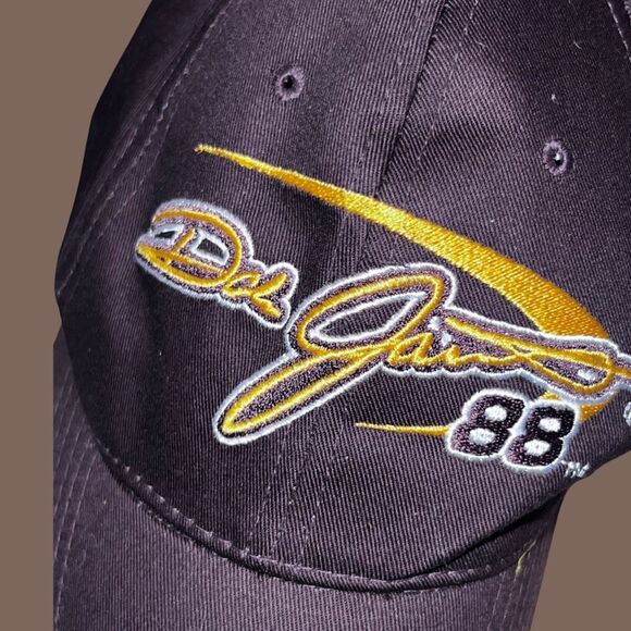 NWT Dale Jarrett #88 Brown Racing Ball Hat UPS Nascar Winner Adjustable Cap Hat - Picture 2 of 6
